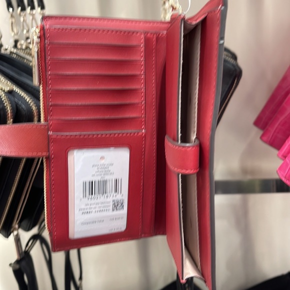Kate Spade Staci Phone Wallet Wristlet 
Red Currant - Picture 8 of 16